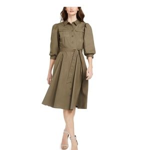 Calvin Klein Green Dress, Size 10